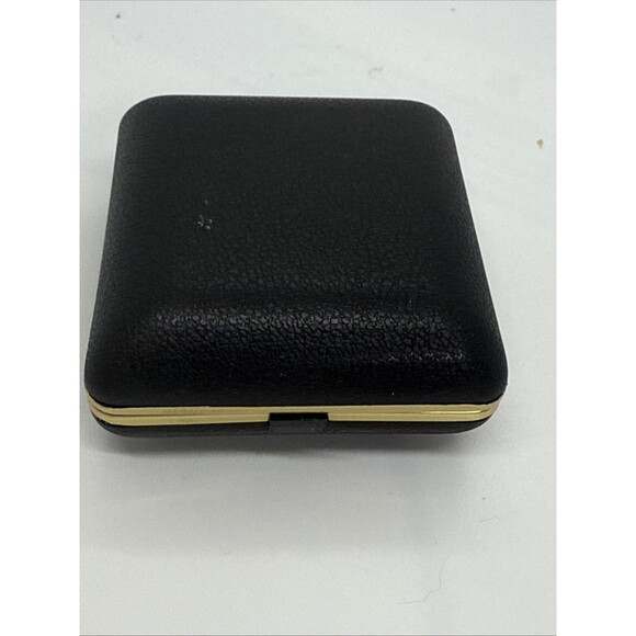 Vintage Equity Travel Alarm Clock Fold Up Style Black Case Works Glow In Dark - Picture 11 of 11